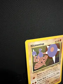 Pokemon TCG Hitmontop Neo Discovery Holo Rare Card 3/75 - Image 2