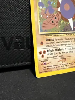 Pokemon TCG Hitmontop Neo Discovery Holo Rare Card 3/75 - Image 3
