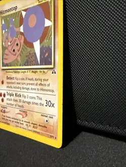 Pokemon TCG Hitmontop Neo Discovery Holo Rare Card 3/75 - Image 5
