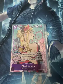 Black Maria (Illustration Box Vol.2) OP08-074 One Piece Promotion Cards SEALED - Image 1