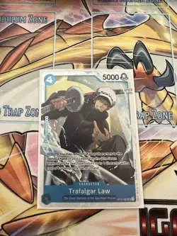 One Piece Card Game Trafalgar Law ST17-002 SR English NM - Image 1