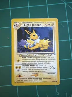 Light Jolteon - 48/105 - Pokemon Neo Destiny Unlimited Rare Card WOTC LP - Image 1