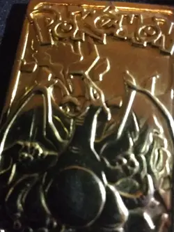 POKEMON original 23K Gold-Plated Charizard Collectible Card - Image 3