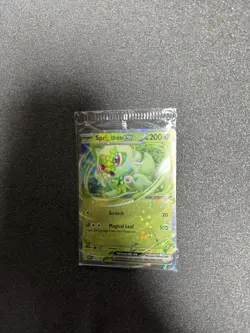 Sprigatito ex 087 Sv: Scarlet & Violet Promo Cards Holo Sealed - Image 1