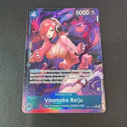 Vinsmoke Reiju OP11-047 Alt Art R A Fist Of Divine Speed One Piece Card Game ENG - Image 1