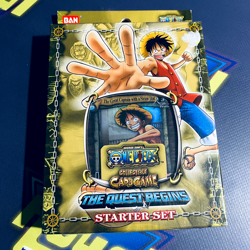 ONE PIECE CCG The Quest Begins Starter Set Card Game Deck Ban Dai Anime 2005 New - Image 1