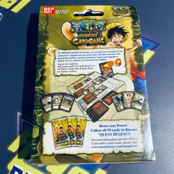 ONE PIECE CCG The Quest Begins Starter Set Card Game Deck Ban Dai Anime 2005 New - Image 2