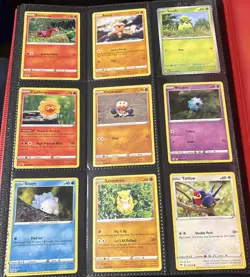 Yuka Morii Lot - 9 Pokemon TCG Cards NM EN Non Holo Binder Lot #1 - Image 1