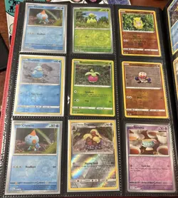 Yuka Morii Lot - 9 Pokemon TCG Cards NM EN Reverse Holo Binder Lot #1 - Image 1