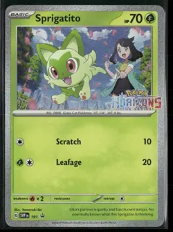 SV: Scarlet & Violet Promo Cards #191 Sprigatito - Image 1