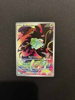 Bulbasaur Holo Rare Card Mega Evolution Pokemon Card Near Mint - Image 1