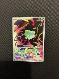 Bulbasaur Holo Rare Card Mega Evolution Pokemon Card Near Mint - Image 2