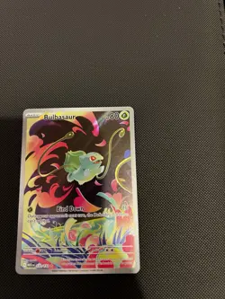 Bulbasaur Holo Rare Card Mega Evolution Pokemon Card Near Mint - Image 4