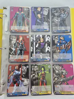 Trading Card Binder Lot Anime Marvel Metazoo Disney Dragon Ball Z - Image 1