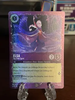 Elsa - The Fifth Spirit 6 Disney Lorcana Promo Cards Holo - Image 1