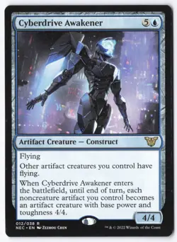 Cyberdrive Awakener R Commander: Kamigawa: Neon Dynasty 12 LP - Image 1