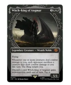 MTG | Witch-king of Angmar #0311 | LORD OF THE RINGS | NM | EN | SHOWCASE - Image 1