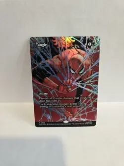 Tangle (Borderless) Marvel Universe Eternal-Legal Foil Near Mint MTG - Image 1