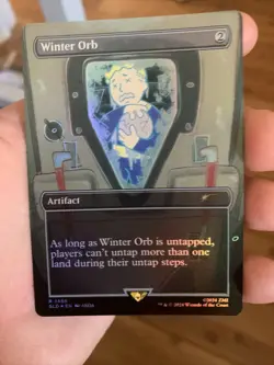 Winter Orb Rainbow Foil - Secret Lair Fallout In Hand - MTG NM - Image 1