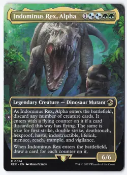 Indominus Rex, Alpha (Borderless) R Universes Beyond: Jurassic World Collection - Image 1