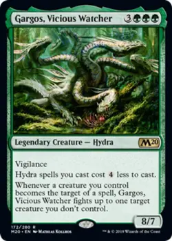 1 x Gargos, Vicious Watcher - Core Set 2020 - NM-Mint - MTG - Image 1