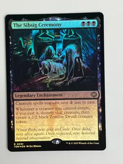 The Sibsig Ceremony - Foil - Tarkir Dragonstorm - TDM R 0091 - Image 1