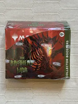 Magic The Gathering MTG - The Brothers' War Collector Booster Box Factory Sealed - Image 1