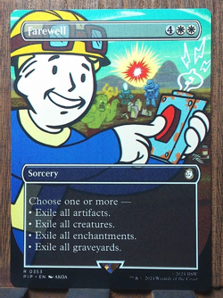 MTG Magic the Gathering Farewell (353/1189) Fallout NM - Image 1