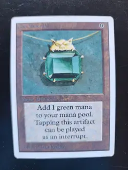 Mox Emerald Magic: the Gathering x1 Unlimited Edition Great Condition English - Image 1