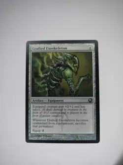 Grafted Exoskeleton - Scars of Mirrodin - #162- Near Mint - Free Shipping - MTG - Image 1