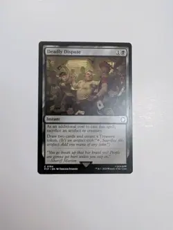 MTG - Deadly Dispute - Fallout (PIP) NM/M Condition - Image 1