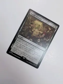 MTG - Deadly Dispute - Fallout (PIP) NM/M Condition - Image 2