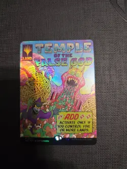 Temple Of The False God, An Encyclopedia of Magic Secret Lair - FOIL - Image 1