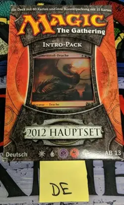 1x Magic 2012 (M12) Intro Pack: Blood and Fire: Deutsch New Sealed Product - Ma - Image 1