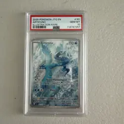 Pokemon TCG Articuno IR Full Art PSA 10 Journey Together 161/159 - Image 1