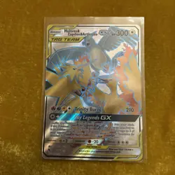 Pokemon TCG Moltres & Zapdos & Articuno GX Tag Team Full Art 66/68 Hidden Fates - Image 1