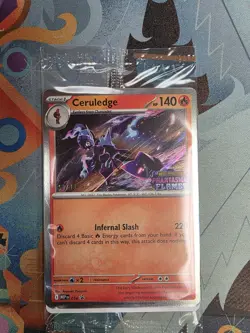 Pokemon Phantasmal Flames Staff Promo Pack SEALED - Image 1