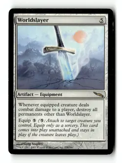 MTG | Worldslayer | Mirrodin | Regular | Heavily Played | English - Image 1