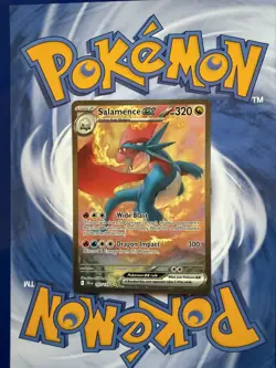 Pokemon Salamence EX 187/159 Journey Together Special Illustration Rare LP - Image 1