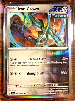 Iron Crown Holo Rare #132 - CGC MINT 9 - 2024 SV Surging Sparks - Pokemon TCG - Image 5
