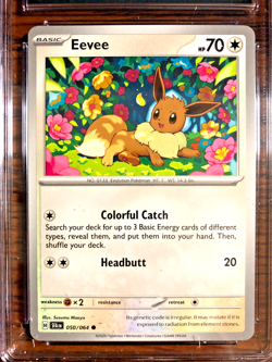 Eevee Regular Common #050 - CGC GEM MINT 10 - 2024 Shrouded Fable - Pokemon TCG - Image 5