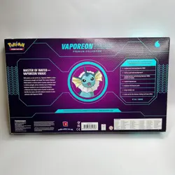 2022 Pokemon TCG Vaporeon VMAX Premium Collection Box Factory Sealed NEW - Image 2