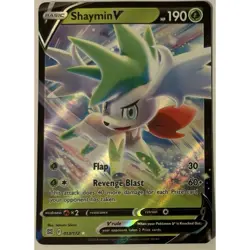Pokemon TCG Shaymin V Sword & Shield: Brilliant Stars 013/172 Holo Ultra Rare - Image 1