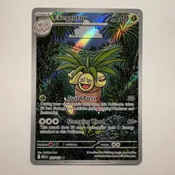 Pokemon TCG Mega Evolution Exeggutor Illustration Rare 135/132 NM - Image 1