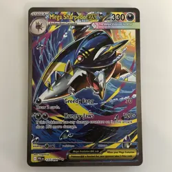 🔥Mega Sharpedo ex 127/094 SIR Phantasmal Flames Mega Evolution - Pokemon NM+🔥 - Image 1