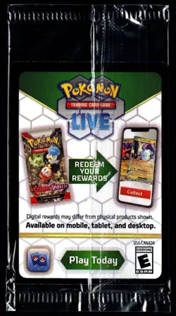 Pokemon TCG Sprigatito ex SVP 087 2024 Scarlet & Violet Sealed Black Star Promo - Image 2