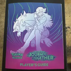 Pokemon Journey Together ETB Players Guide Booklet book - Image 1