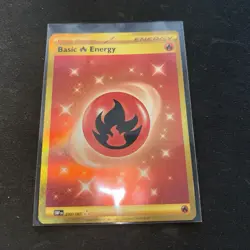 Pokemon TCG Basic Fire Energy Sv03: Obsidian Flames 230/197 Hyper Rare - Image 1