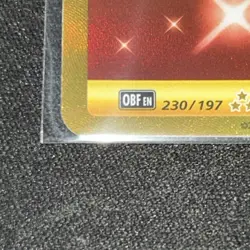 Pokemon TCG Basic Fire Energy Sv03: Obsidian Flames 230/197 Hyper Rare - Image 5