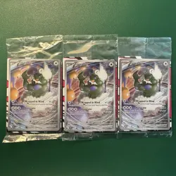 3 Sealed Tornadus Pokemon White Flare Promo Cards - Image 1